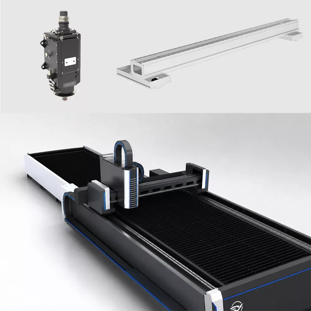 Semi-Eclosed Exchange Table Laser Cutting Machine