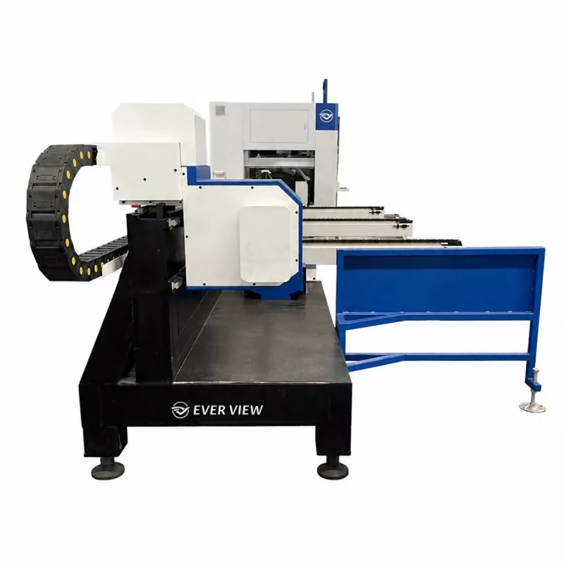 Semi-awtomatikong Minimal Tail Fiber Laser Pipe Cutter